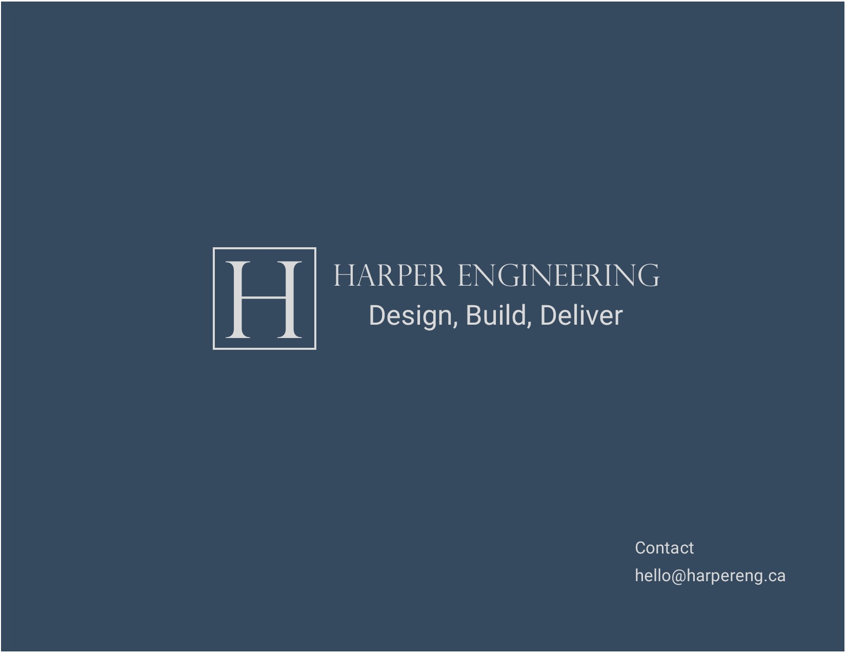 Harper Engineering